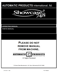 AP SHOWCASE MODEL 748